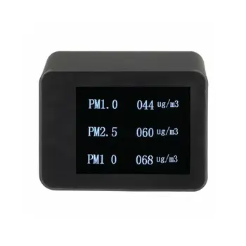 Tester jakości powietrza przenośny laserowy detektor PM2.5 inteligentny monitor do biura domowego samochodu