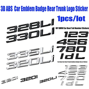 Top car-stylizacja 3D logo samochodu naklejka ikona dla BMW 3series GT 318i 320i 325i 328i 330i 335i logo auto tylny zderzak list naklejka