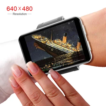 Torntisc LEMT 4G Smart Watch Android 7.1 2.8 Calowy ekran 640*480 Screen 3GB + 32GB GPS WIFI v 2700mah Big Battery Smartwatch Men