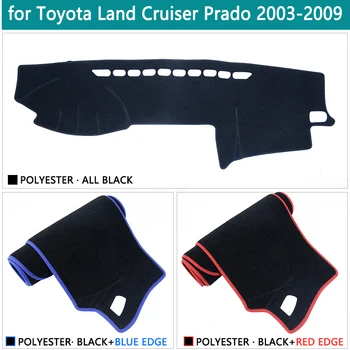 Toyota Land Cruiser Prado 120 J120 2003~2009 antypoślizgowa mata osłona deski rozdzielczej mata wiata Dashmat dywan akcesoria samochodowe 2004