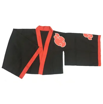 Trajes de Naruto Cosplay traje de Anime Naruto para hombre Show trajes de dibujos animados japoneses Naruto abrigo Top dress