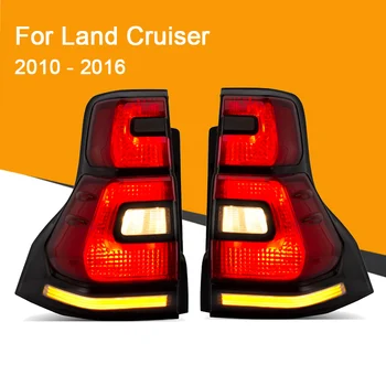 Tylne światło led w komplecie do Toyota Land Cruiser Prado 2010-2012 2013-2016 lampa tylna zespolona lampa tylna zespolona szeregowy kierunkowskaz