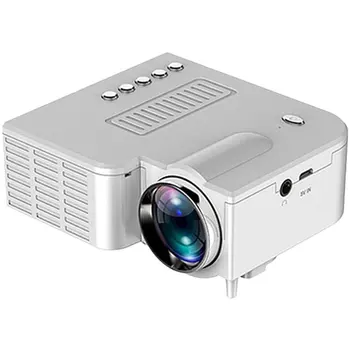 UC28 1080P Home Cinema Movie Video Projector LED Mini Projector Video Beamer obsługa 4K Video U Disk TF Card STB