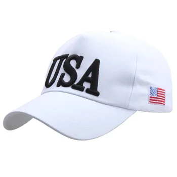 USA czapka z daszkiem haftowane amerykańską flagę kapelusz regulowany tato kapelusz hip-hop 5 panel damska Czapka zimowa czapki Casquette