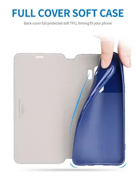 Ultra cienki cienki skórzany pokrowiec dla Samsung S21 S9 S8 S10 S20 Plus flip etui dla Galaxy Note 20 Ultra 10 A31 A41 A51 A71 TPU pokrywa