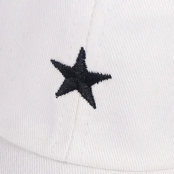 Unisex męska czapka z daszkiem Mężczyźni Kobiety 2020 lato bawełna pięcioramienna gwiazda haft Snapback Trucker Hat tata czapki Gorras Hombre