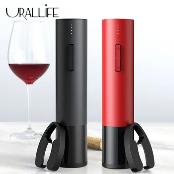 Urallife CLITON automatyczny otwieracz do butelek czerwonego wina folia nóż elektryczne otwieracze do wina czerwonego otwieracz do puszek bar akcesoria Kuchenne