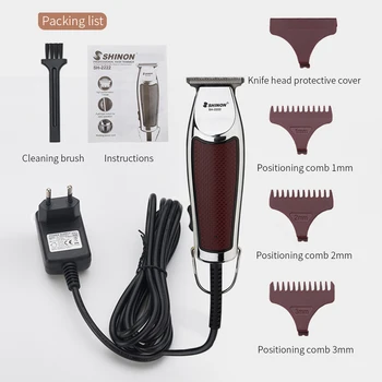 VGR Hair clipper profesjonalny trymer do brody dla mężczyzn cichy elektryczna maszynka do strzyżenia włosów fryzjer maszyna do strzyżenia włosów, trymer do włosów