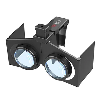 VR Fold Okulary wirtualnej rzeczywistości 3D filmy Gry Punkty przenośny składany VR do 4.5