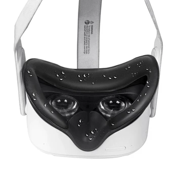 VR pokrywa obiektywu przedniej interfejs uchwyt anty-wyciek nos Pad dla oculus Quest 2 28TE