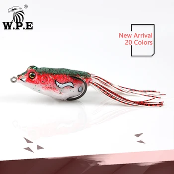 W. P. E nowa żaba przynęta 1 szt. 20 Kolor 20 g Fishing wobler symulacja miękka przynęta top zjeżdżalnia Fishing wobler woblery sprzęt wędkarski