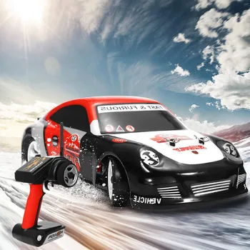Wltoys K969 1:28 RC Car 2.4 G 4WD Brushed Motor Voiture Telecommande 30KM/H High Speed RTR RC Drift Car Alloy Remote Control Car