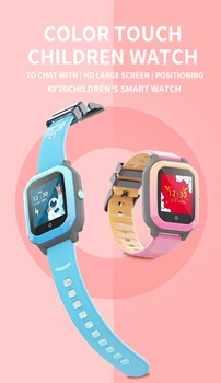 Wonlex KT20 Smart-Watch(Rosja-pochodzi)Baby SOS Anti-Lost Tracker Kids Smartwatches 4G Video Call Wifi pozycjonowanie aparatu w telefonie