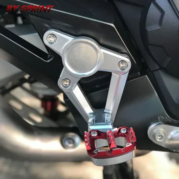 X-ADV 750 tylna przełącznik motocykl CNC tylny podnóżek nożne kołki pedał pasażera tylne zestawy do HONDA XADV750 X ADV 750 2017-2020 2019