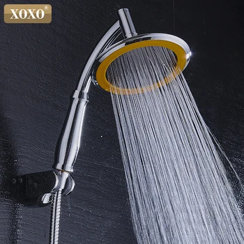 XOXO luksusowy ze stali nierdzewnej ultra duża deszczowa prysznicu łazienka, prysznic, dysza wysokociśnieniowa ręczna szczotka do mycia X739