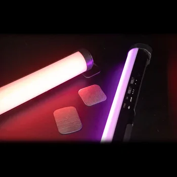 YC луковая energetyczna rurka 8 W ręczny LED RGB Light Tube APP Control magnetyczna zdjęcie Light Stick Soft light