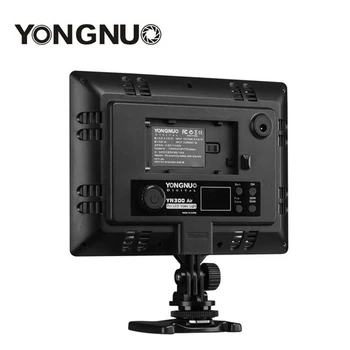 YONGNUO YN300 YN-300 Air LED Camera Video Light 3200K-5500K z zdekodowane akumulatorem NP-F550 + ładowarka dla Canon, Nikon i kamery