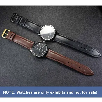 ZLIMSN wysokiej jakości nowy męski damski pasek do zegarka ze skóry naturalnej nadaje się do godzin, Longines watchband 18 mm 20 mm 22 mm 24 mm watchband