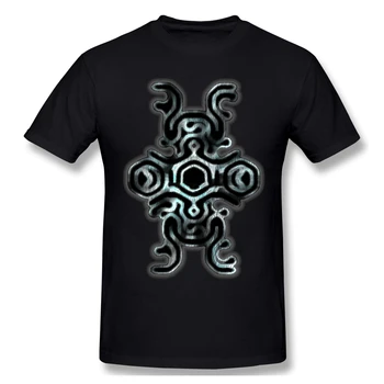 Znak Kolosa czarna koszulka Shadow of the colossus homme t-shirt, koszulki czysty krótki rękaw