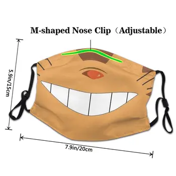 Маскарилла maska Maska do twarzy Catbus Smile Masks Fation Totoro Satsuki Kusakabe movie Mouth Mask Anti Dustproof Mask