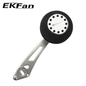 1 EKfan stop aluminium kołowrotek pojedyncza dźwignia kołowrotek uchwyt do baitcasting Fshing cewki przydatne akcesoria wędkarskie