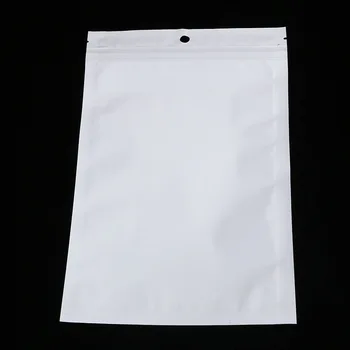 10 rodzajów rozmiarów biały/przezroczysty detaliczny torba na zamek błyskawiczny wielokrotnego użycia opakowania z tworzyw sztucznych torba zestaw słuchawkowy USB torba jedzenie prezent biżuteria Ziplock torby