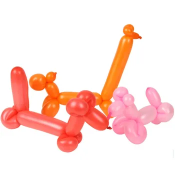 100pcs magiczny balon ślubna ozdoba partii mieszany kolor zabawki lateks twist długie balony urodziny dostawy