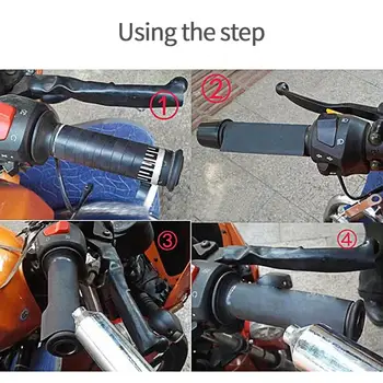12 w uniwersalny motocykl elektryczny grzanie długopis zestaw z podgrzewaną wodą sprzęgło klocki odporność termiczna taśma odporne na ciepło etui kierownicy Pad