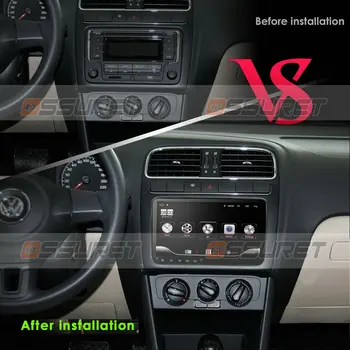 2 Din Android10.0 samochodowy odtwarzacz wielofunkcyjna nawigacja do VW Passat Skoda Seat volkswagen Golf, Skoda Octavia Auto Stereo unit