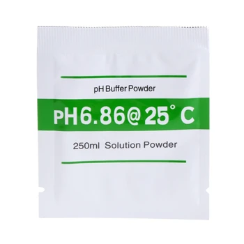 20 szt PH roztwór buforowy PH proszek do kalibracji testowego miernika pomiaru 4.01 6.86 #20 / 25W