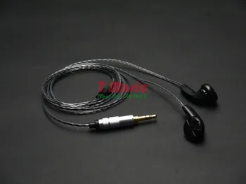 2018 Nowy V5S High Impedance In Ear słuchawki douszne 400 Ohm płaska głowica wtyczkę grafen dynamiczny sterownik blok Высокоимпедансный słuchawki