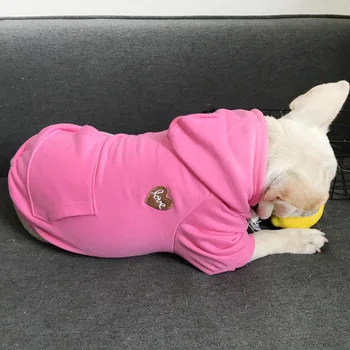 2018 ciepłe ubrania dla psów domowych zima chihuahua buldog francuski odzież szczeniak strój dla Mody kot płaszcz pies odzież dla małych psów