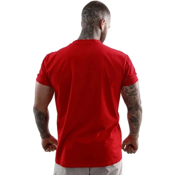 2019 Fashion Brand New clothing Gyms Tight t-shirt mens fitness t-shirt homme Gyms t shirt Muscle Men fitness Summer tops