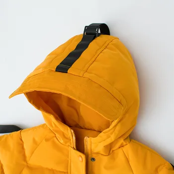 2019 Orangemom odzież Dziecięca zima z kapturem, bawełniana odzież kurtki zimowe Dla ślicznych dziewczyn dla dzieci dziecięca kurtki chłopców