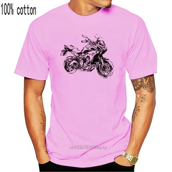 2020 New Men Summer Hip Hop Tee Shirt Street Motorcycle MT-09 Tracer 900, t-shirt Tracer900 Slim T-shirt