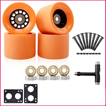 2020 Size 78A 70*51mm Skateboard Wheels For Longboard Wheels With Bearings and Tools With 6mm Gasket 29mm screw