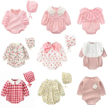 2020 córeczka odzież i suwaki 0 3 6 9 miesięcy stroje księżniczka styl z długim rękawem bawełna jesień dziewczynka odzież ropa bebe