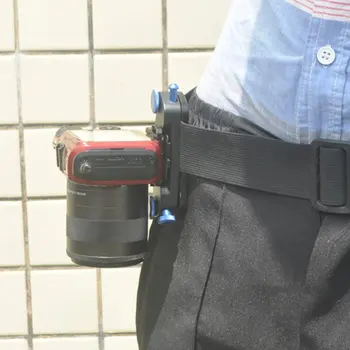 2020 nowy Zamocuj plecaka pas biodrowy przycisk mocowania klamry klip adapter do GoPro HERO3/3+/4 kamery Session/SJ/Xiaoyi