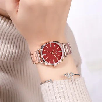 2020 nowy styl zegarek damski Tadi marka bransoletka stalowa pasek sukienka zegarka zegarki damskie moda codzienny prezent reloj mujer