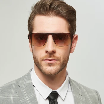 2020 wysokiej jakości okulary przeciwsłoneczne męskie markowe markowe okulary ochronne soczewki UV400 gradientu kolorowe okulary do jazdy