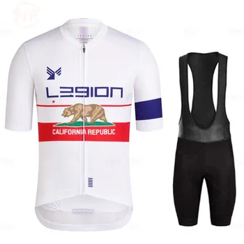 2021 LEGION of LOS ANGELES jazda na Rowerze Jersey zestaw letnia odzież rowerowa Maillot Ropa Ciclismo MTB rowerowa odzież sportowa odzież Raphaing