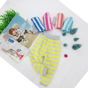 2021 Little Q Baby długie welurowe spodnie dla chłopców wiosenna odzież dla dziewczynek 6 szt./lot elastyczny pas paski Wysoka Talia elastyczne spodnie dziecięce