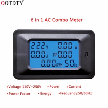 20A/100A AC LCD cyfrowy panel moc Ваттметр monitor napięcie kwh woltomierz miernik tester narzędzia