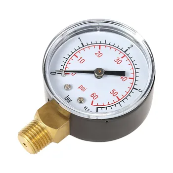50 mm manometr basen filtr ciśnienie wody dial pompa manometr ciśnienia manometru 1/4