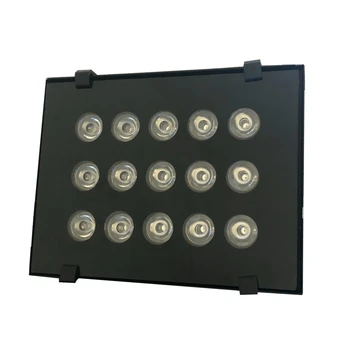 AC 220V 15szt tablice podczerwieni IR oświetlenie CCTV wypełniony led wodoodporny IP66 światło noktowizor dla kamery cctv