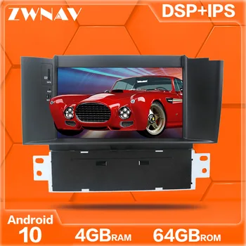Android 10.0 4+64G ekran samochodowy odtwarzacz DVD z GPS Navi Citroen C4 C4L DS4 2011-Auto Radio stereo-odtwarzacz multimedialny radioodtwarzacz