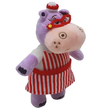 Anime pluszowe zabawki dr stacja Макстаффинс Dottie Hipopotam owca zwierzę wróble pluszowe lalki dzieci dzieci dziecko prezent gorąca wyprzedaż 28-34 cm
