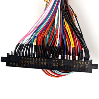 Arcade JAMMA 56 Pin Interface Cabinet Wire wiązka przewodów PCB kabel do konsol do gier zręcznościowych 28 Pin Board Pandora Sage Box