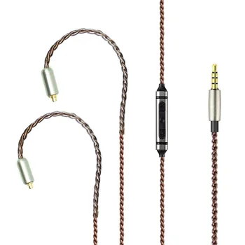 Audio ekran kabla do kabla Shure kabel do słuchawki se215 235 846 wymiana kabla złącze MMCX