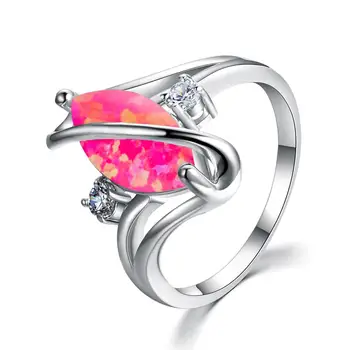 Bague Ringen owalne opalizujący naturalny pierścień klejnot 10 mm pierścień ze srebra próby 925 biżuterii prezent sprzedaż Hurtowa kobieta partia prezenty